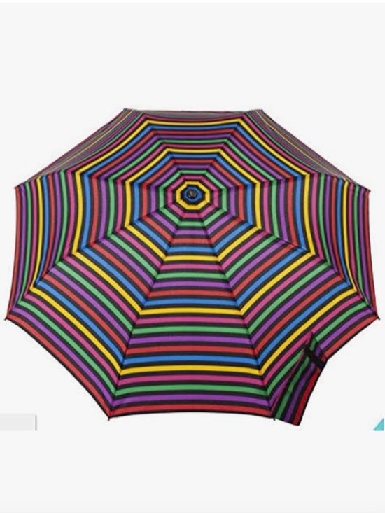 totes Accessories - Totes Multicolor Striped Never Wet Technology Umbrella